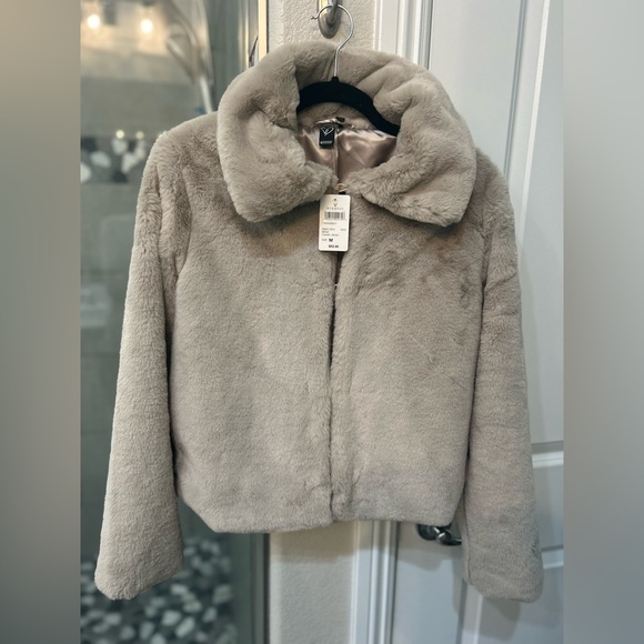 Windsor Jackets & Blazers - Windsor Faux Fur Cropped Jacket